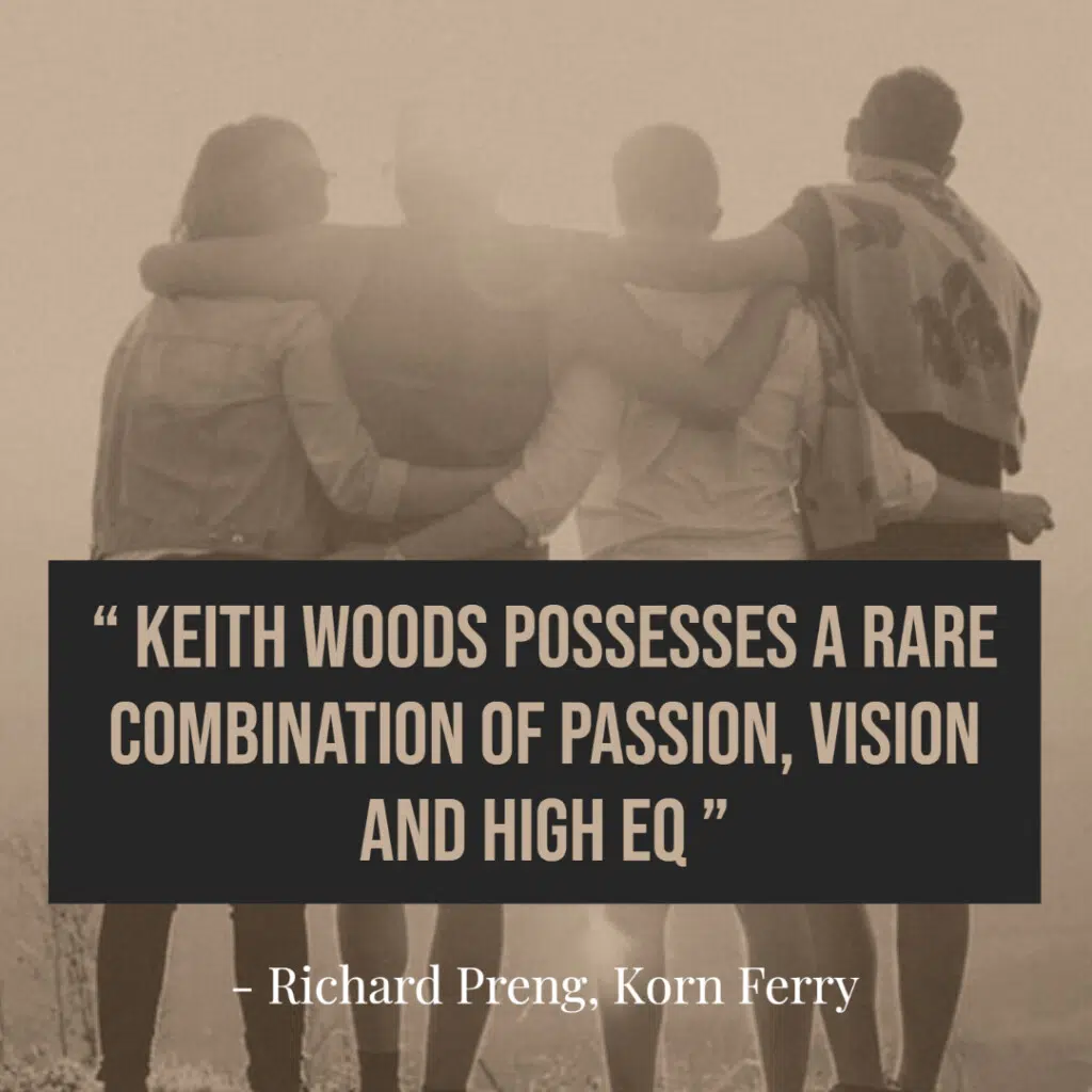 Testimonial for Keith Woods by Richard Preng