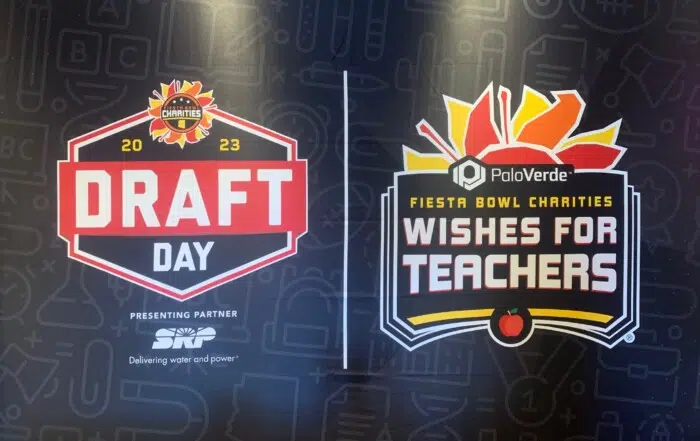 Fiesta Bowl Wishes for Teachers Charity